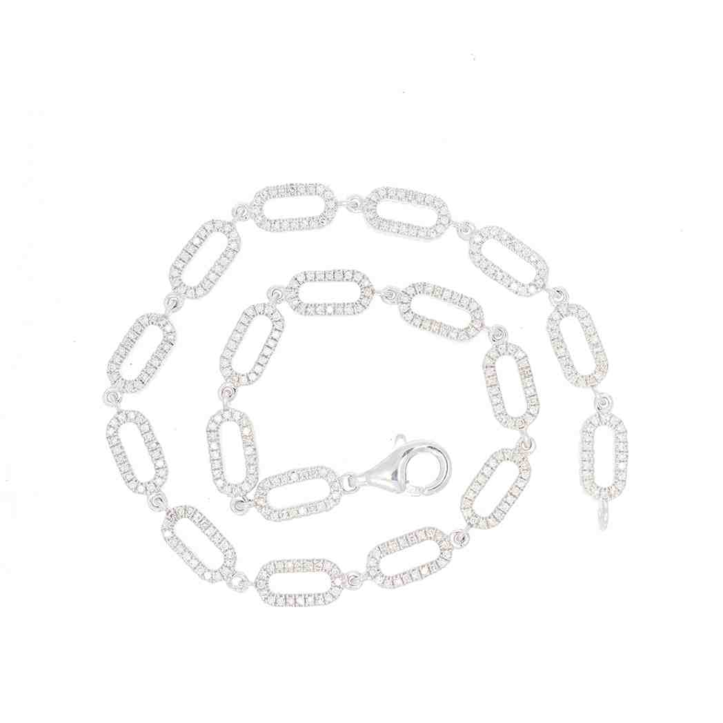 Paperclip Link Brecelet BR51008A